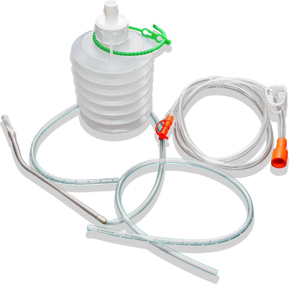 CLOSE WOUND SUCTION DRAIN UNIT