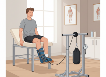 ankle traction device ankle traction device